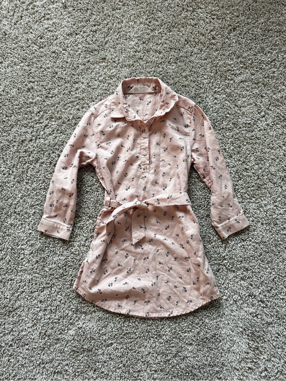Girls 4T Clothing Bundle Carter’s H&M Cat & Jack Floral Leggings Tops Dress - Picture 3 of 15